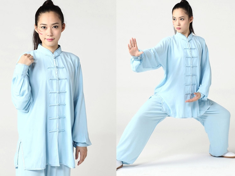 Tai Chi Clothing Long-sleeve Casual Style Linen Suit